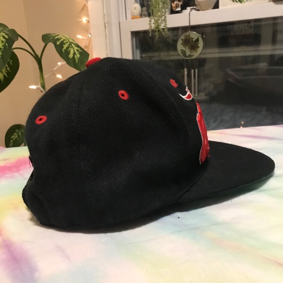 [Chicago Bulls] VTG Headlines SnapBack Hat - Picture 7 of 12